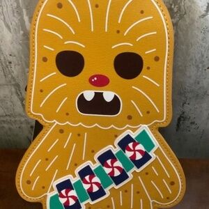 LOUNGEFLY STAR WARS GINGERBREAD  CROSSBODY  NWT  RETIRED BACKPACK     RARE